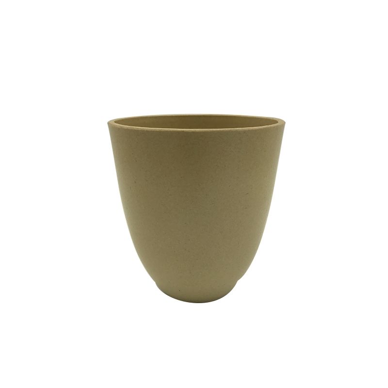 Bamboo fiber flower pot